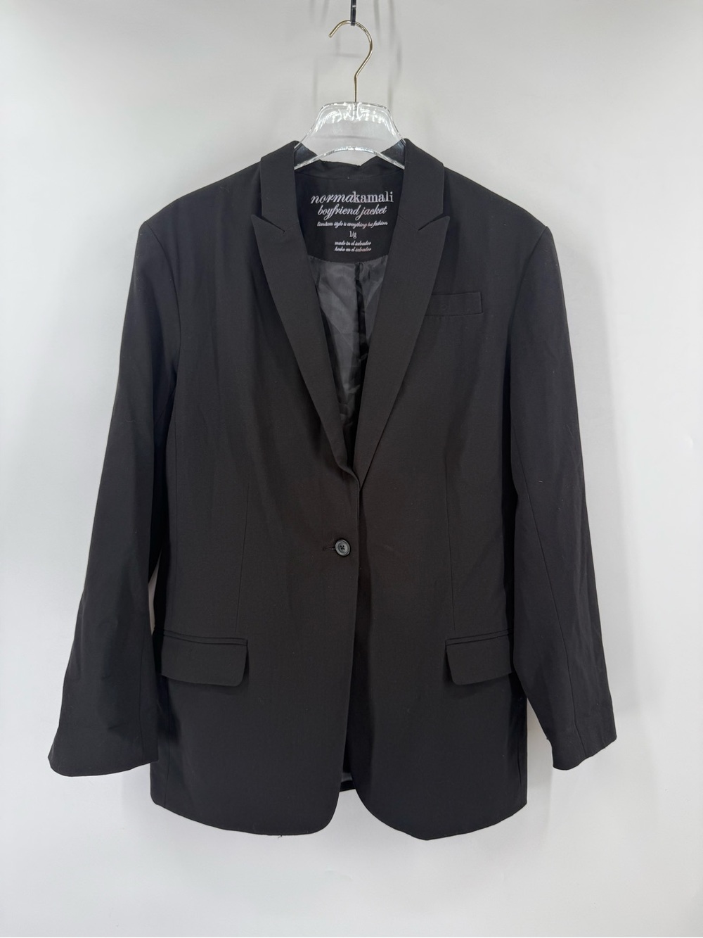 Norma Kamali Boyfriend Blazer Jacket Women's size large
